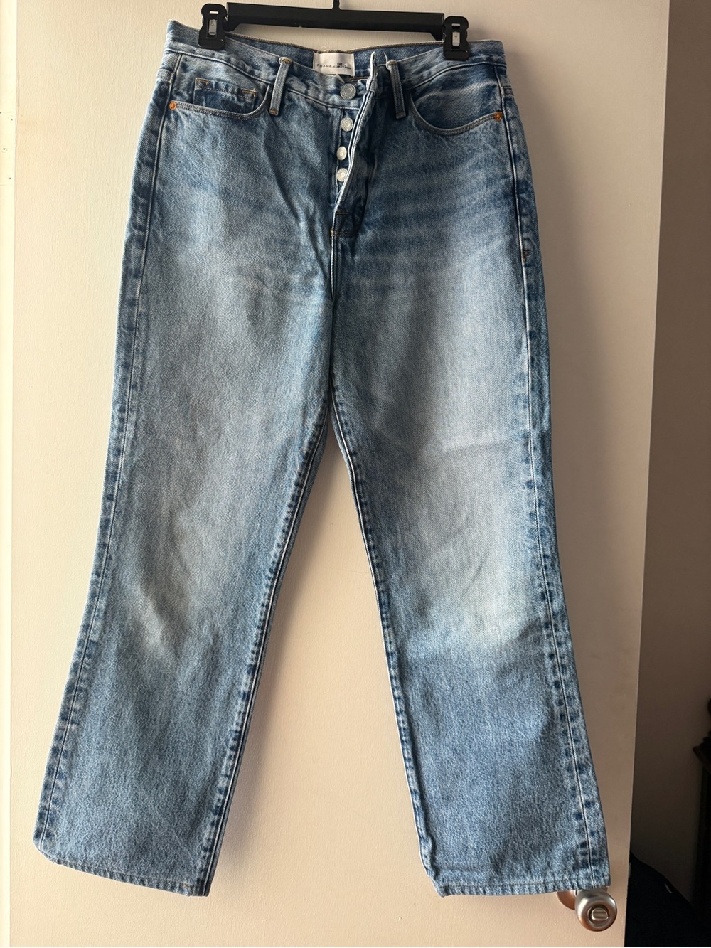 Frame Light Blue women’s Straight Jeans